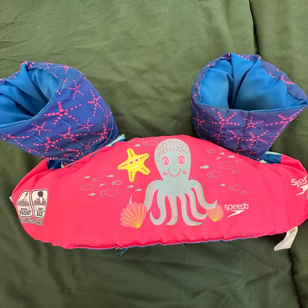 Toddler life vest